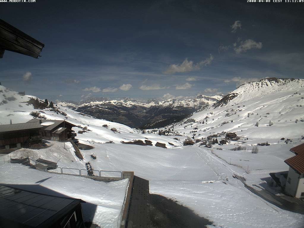 Archived image Webcam Arflina: View towards the valley