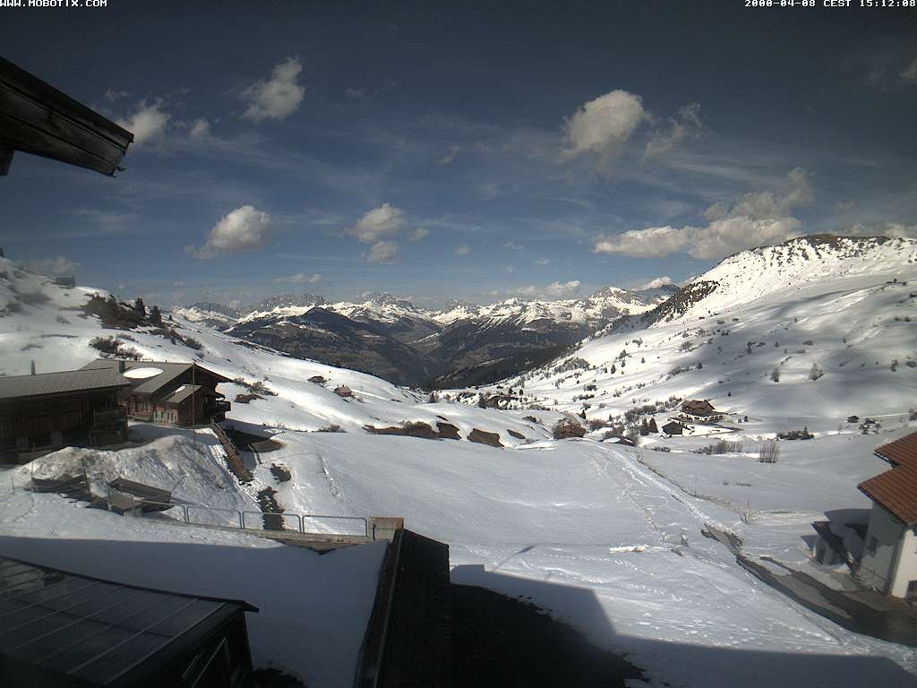 Archived image Webcam Arflina: View towards the valley