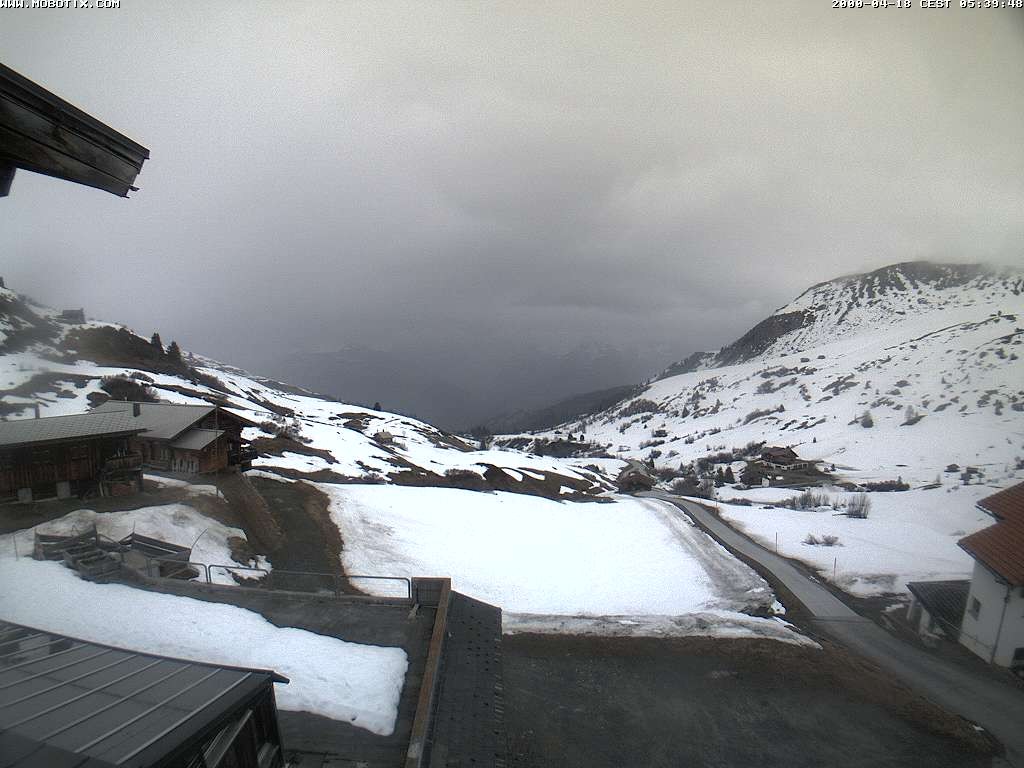 Archived image Webcam Arflina: View towards the valley