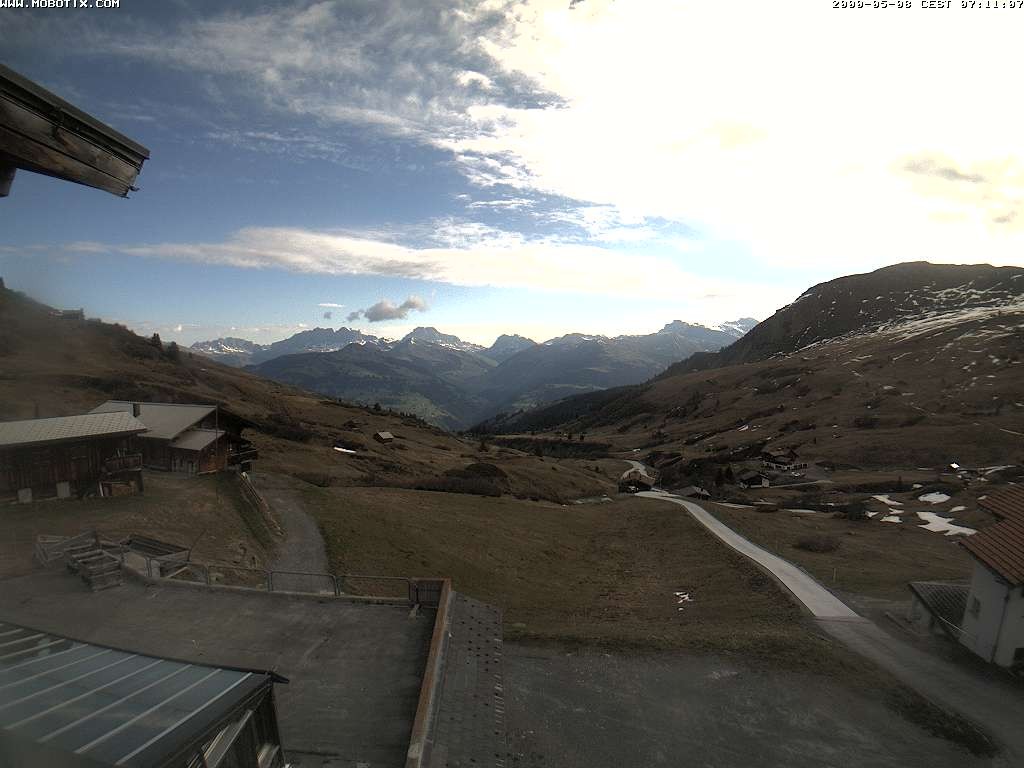 Archiv Foto Webcam Talblick - Arflina