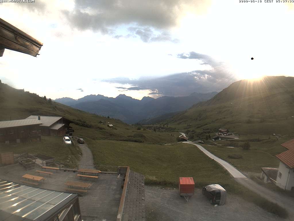 Archiv Foto Webcam Talblick - Arflina