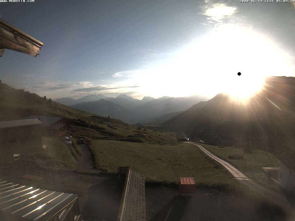 Archiv Foto Webcam Talblick - Arflina
