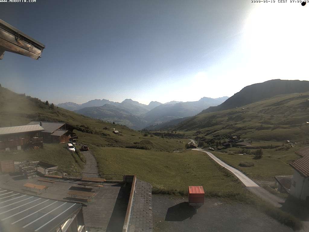 Archiv Foto Webcam Talblick - Arflina