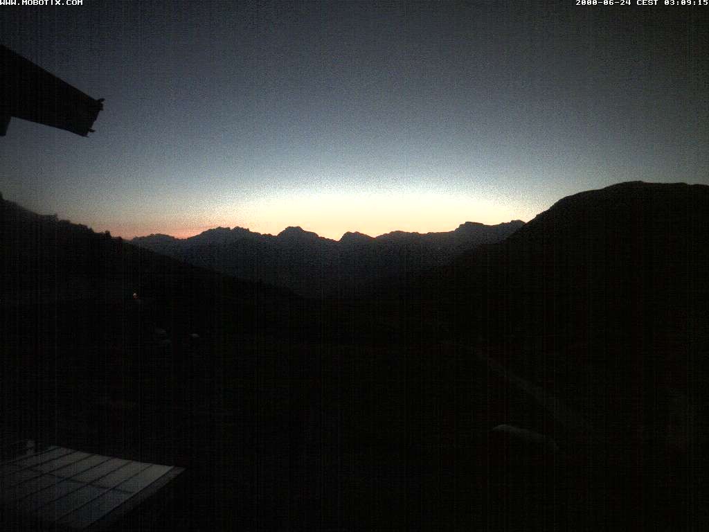 Archived image Webcam Arflina: View towards the valley