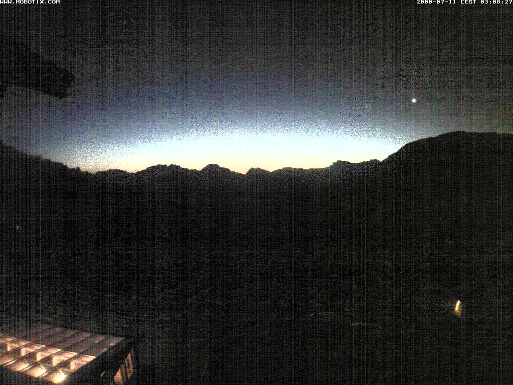 Archived image Webcam Arflina: View towards the valley