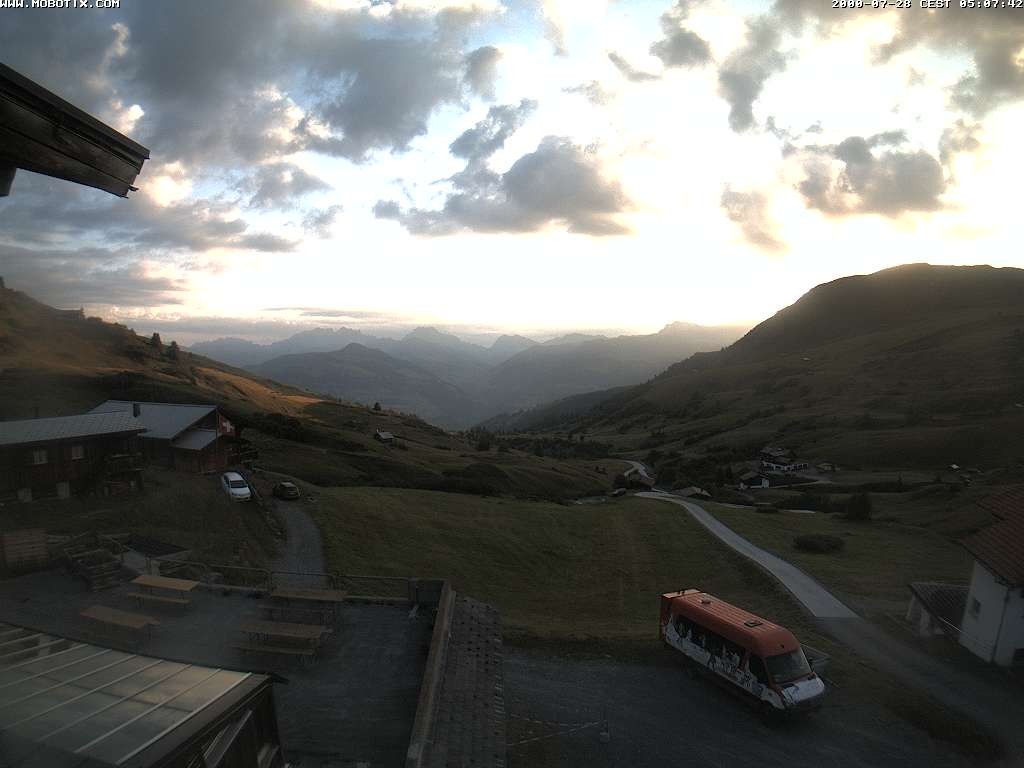 Archiv Foto Webcam Talblick - Arflina