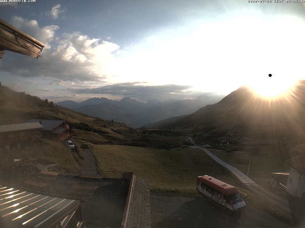 Archiv Foto Webcam Talblick - Arflina
