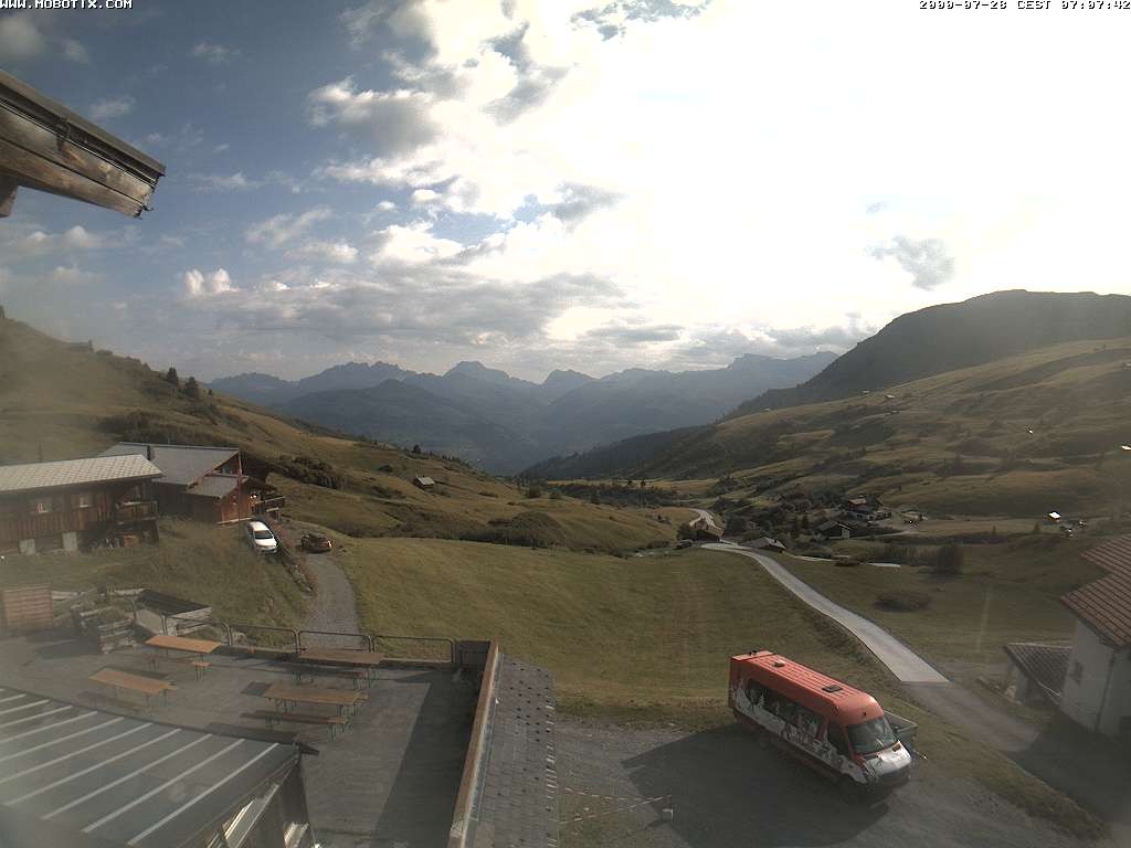 Archiv Foto Webcam Talblick - Arflina