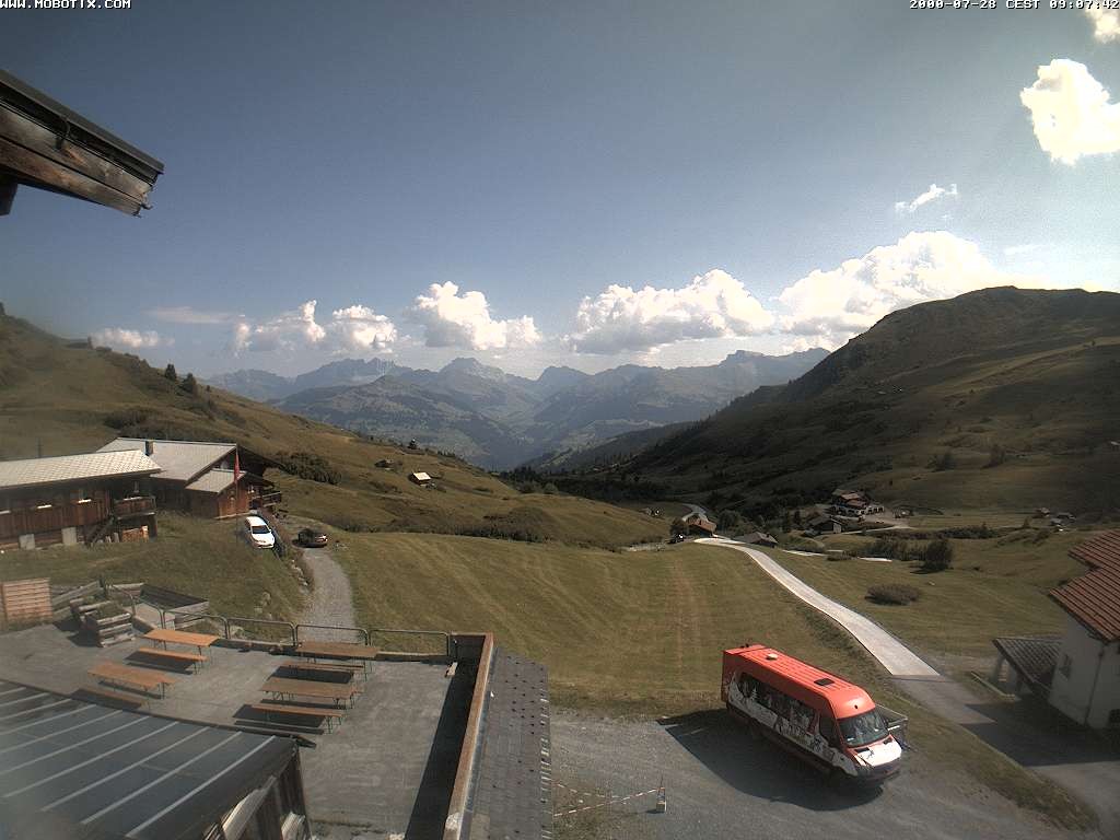 Archiv Foto Webcam Talblick - Arflina