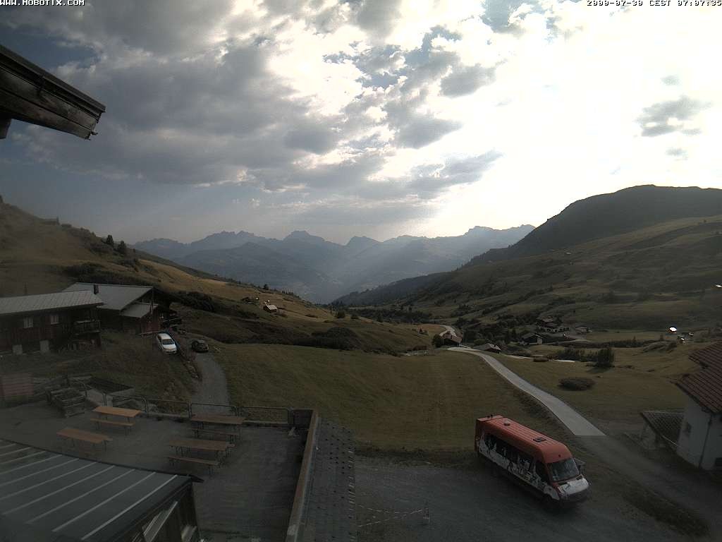 Archiv Foto Webcam Talblick - Arflina