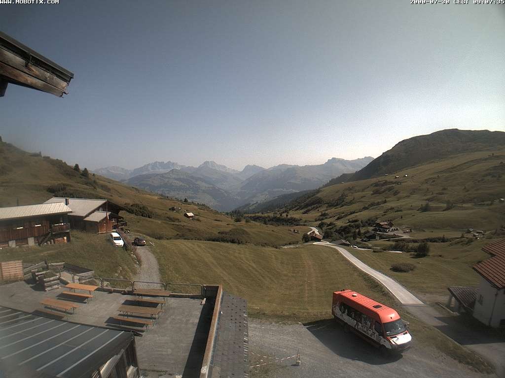Archiv Foto Webcam Talblick - Arflina