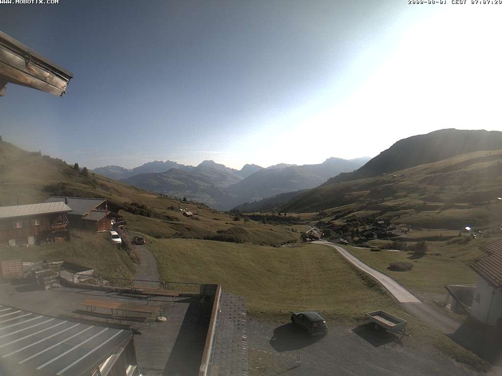 Archiv Foto Webcam Talblick - Arflina