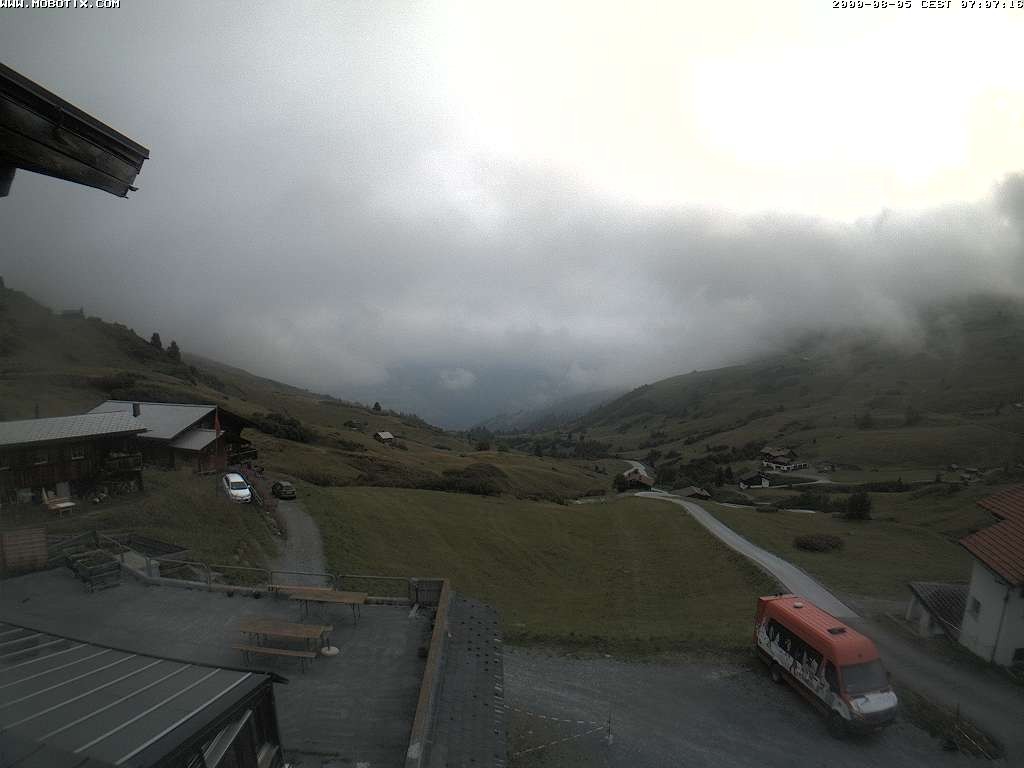 Archiv Foto Webcam Talblick - Arflina