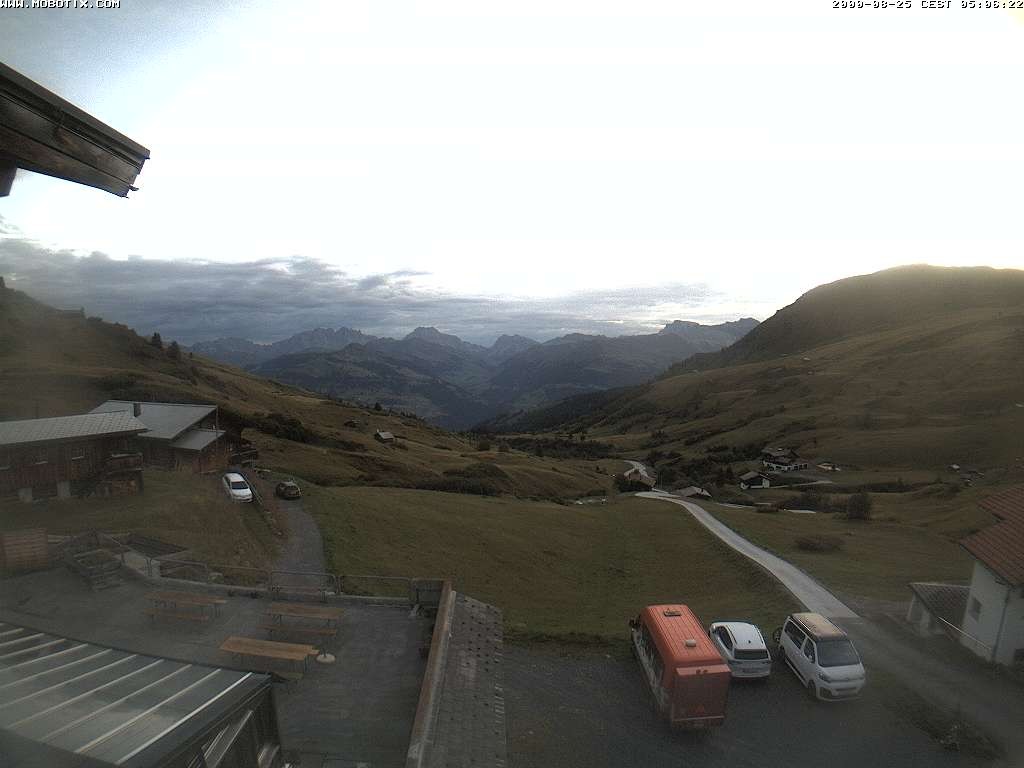 Archiv Foto Webcam Talblick - Arflina