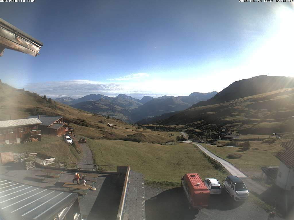Archiv Foto Webcam Talblick - Arflina