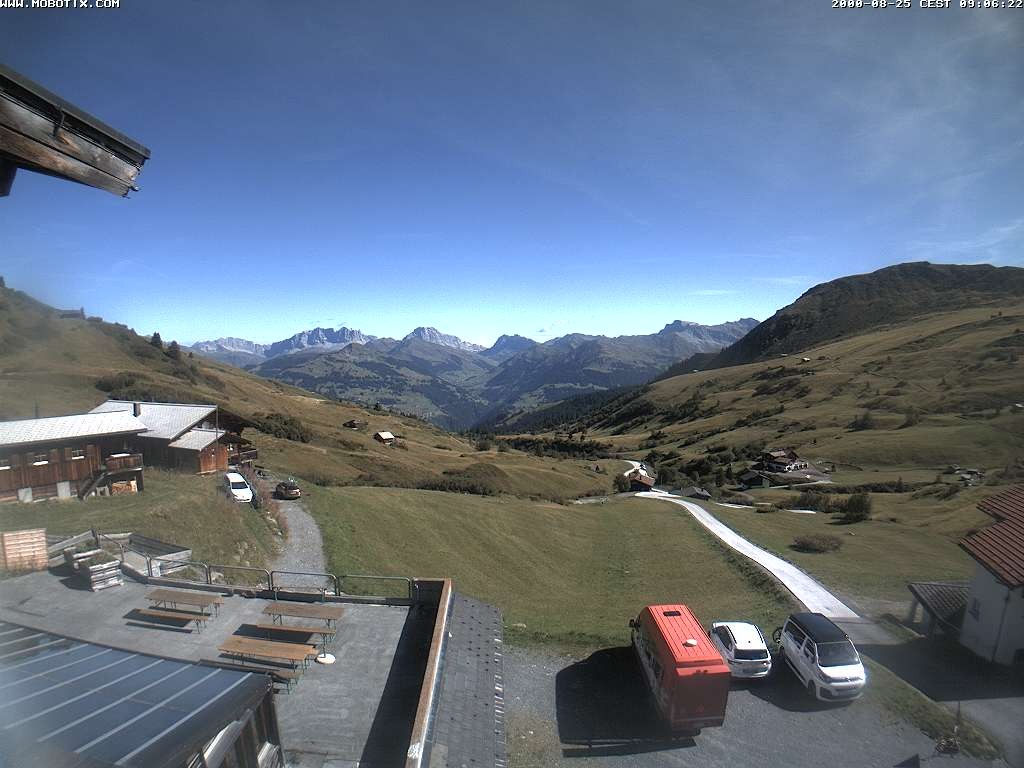 Archiv Foto Webcam Talblick - Arflina