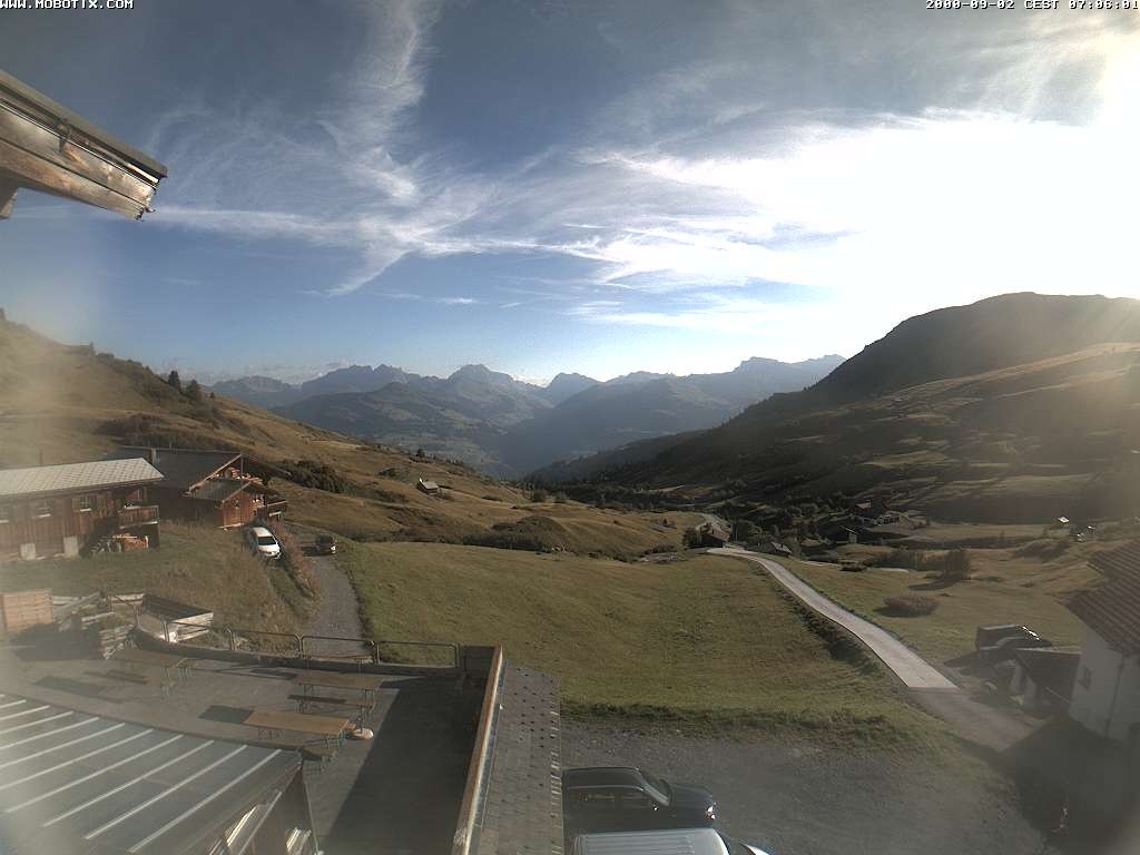 Archiv Foto Webcam Talblick - Arflina