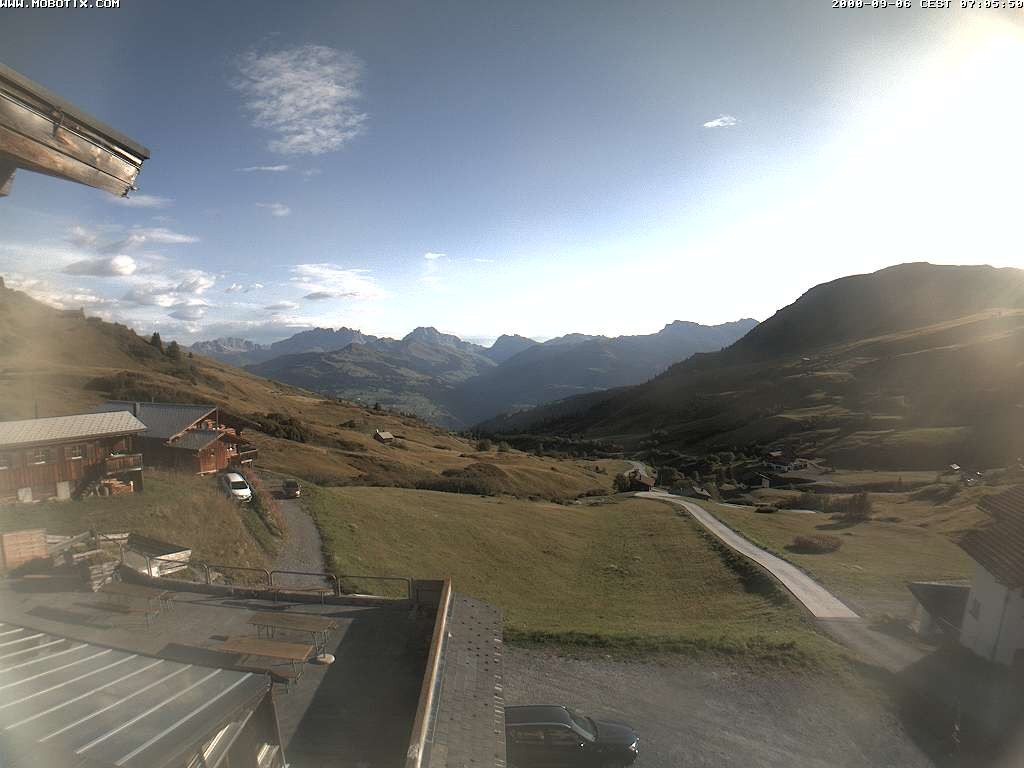 Archiv Foto Webcam Talblick - Arflina