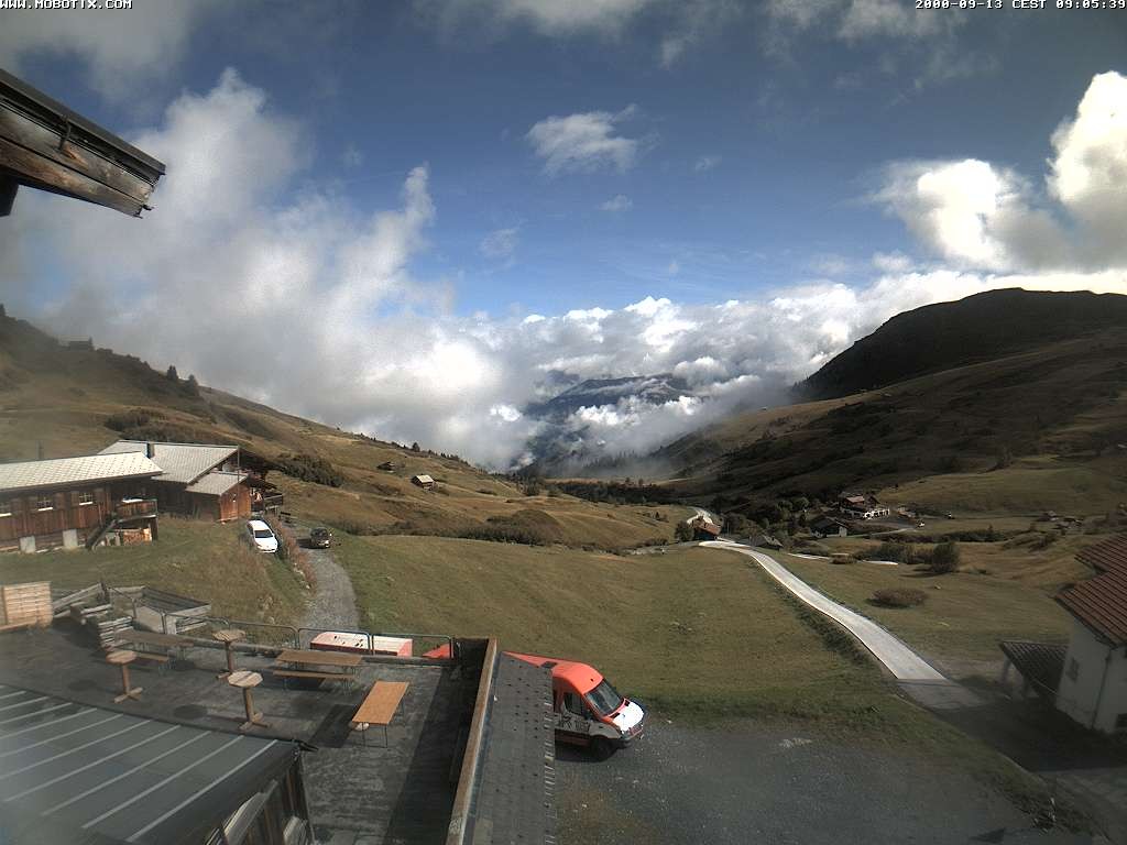 Archiv Foto Webcam Talblick - Arflina