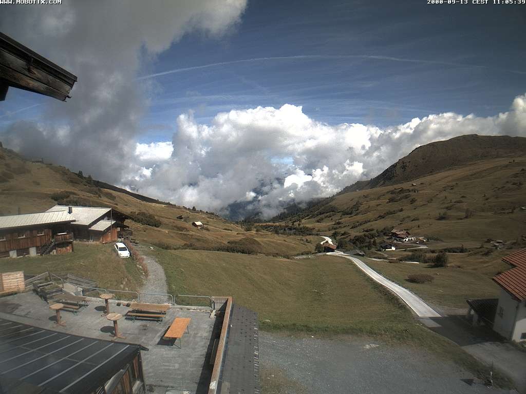 Archiv Foto Webcam Talblick - Arflina