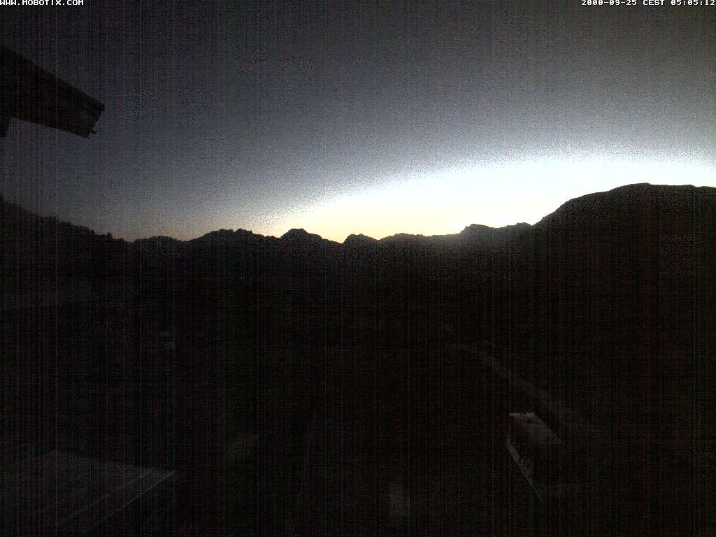 Archived image Webcam Arflina: View towards the valley