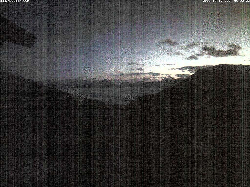 Archived image Webcam Arflina: View towards the valley