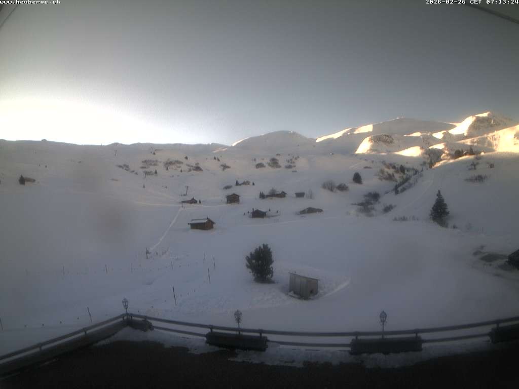 Archived image Webcam Restaurant Heuberge