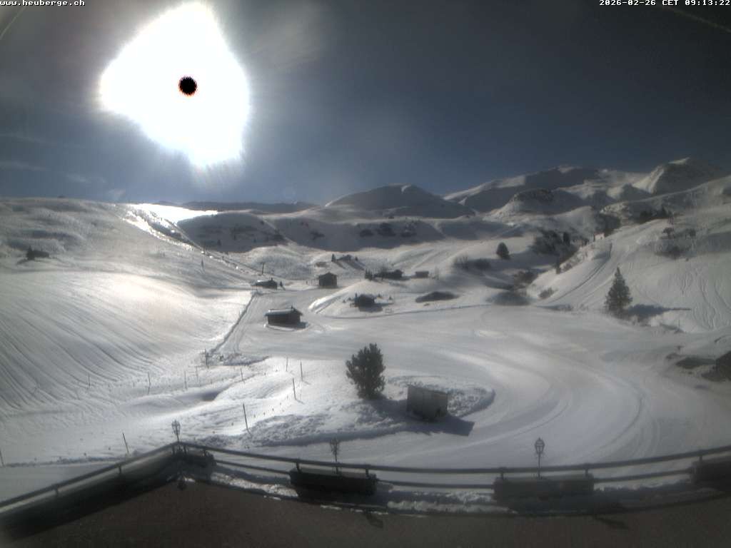 Archived image Webcam Restaurant Heuberge