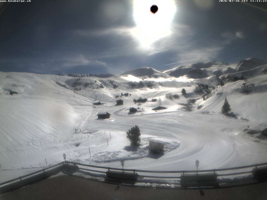 Archived image Webcam Restaurant Heuberge