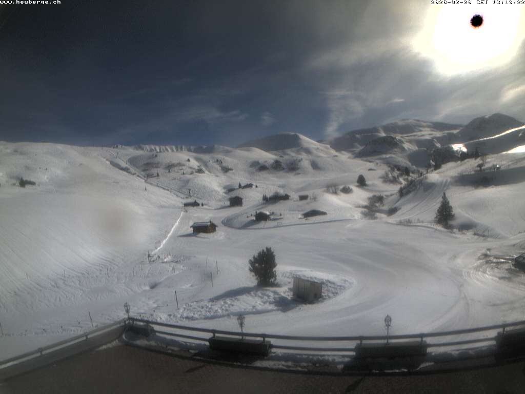 Archived image Webcam Restaurant Heuberge