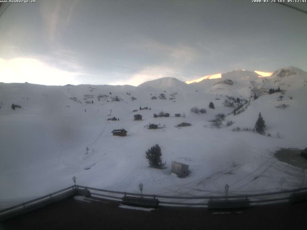 Archived image Webcam Restaurant Heuberge