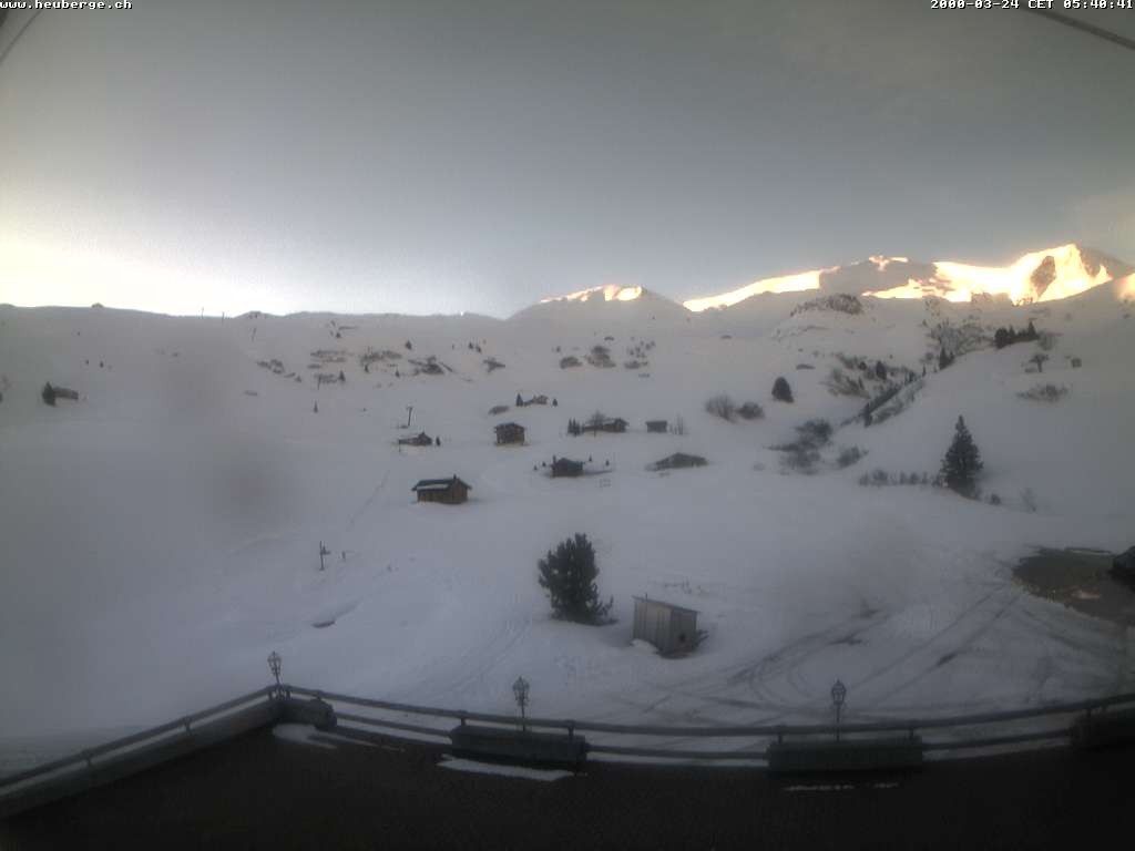 Archived image Webcam Restaurant Heuberge