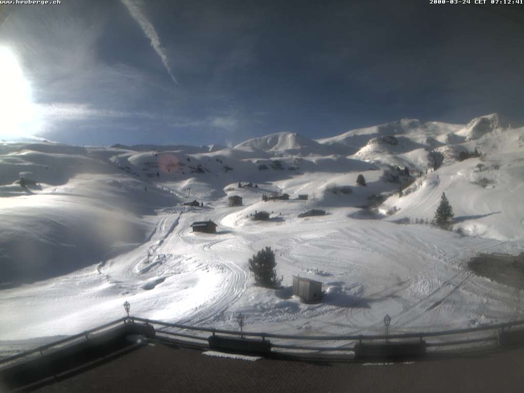 Archived image Webcam Restaurant Heuberge