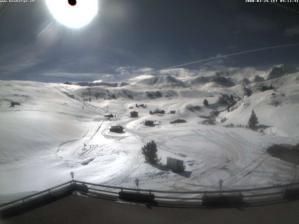 Archived image Webcam Restaurant Heuberge