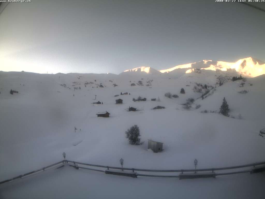 Archiv Foto Webcam Berghaus Heuberge