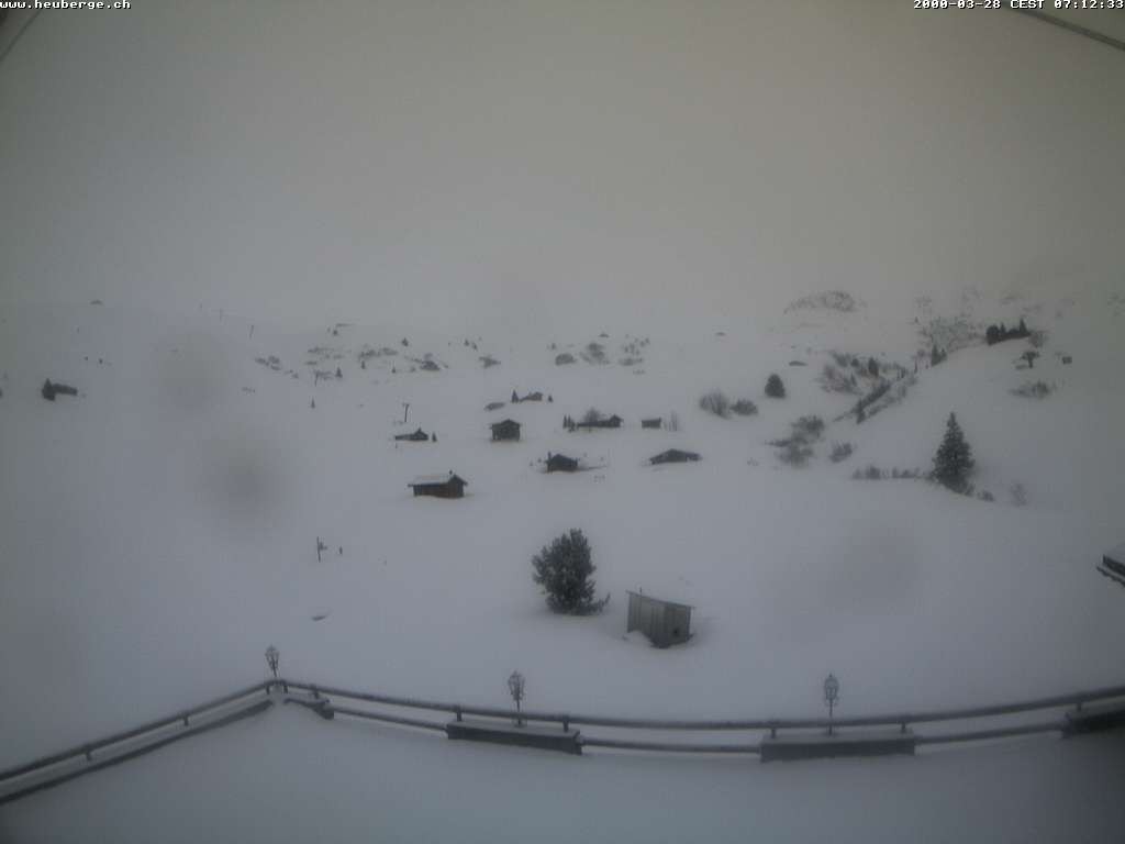 Archived image Webcam Restaurant Heuberge