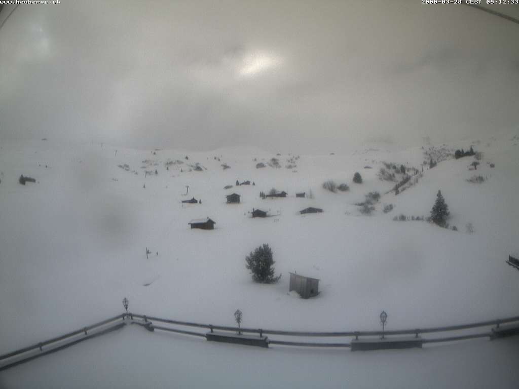 Archived image Webcam Restaurant Heuberge