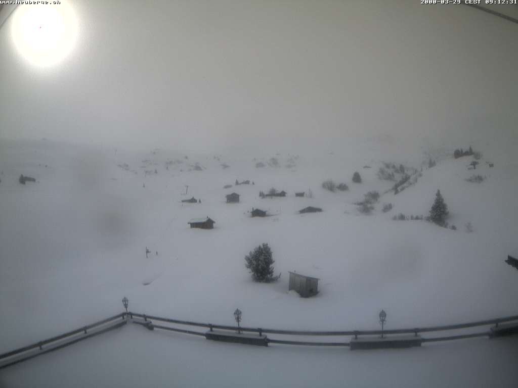 Archiv Foto Webcam Berghaus Heuberge