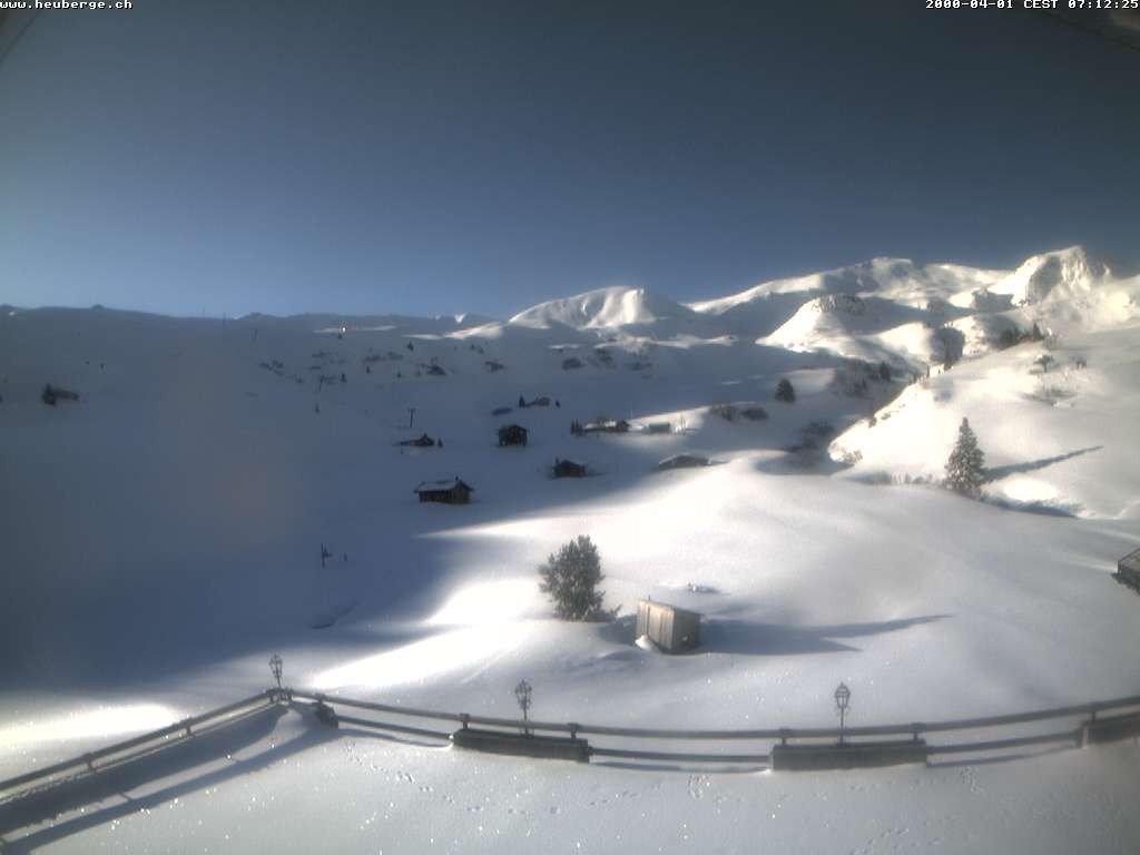 Archived image Webcam Restaurant Heuberge