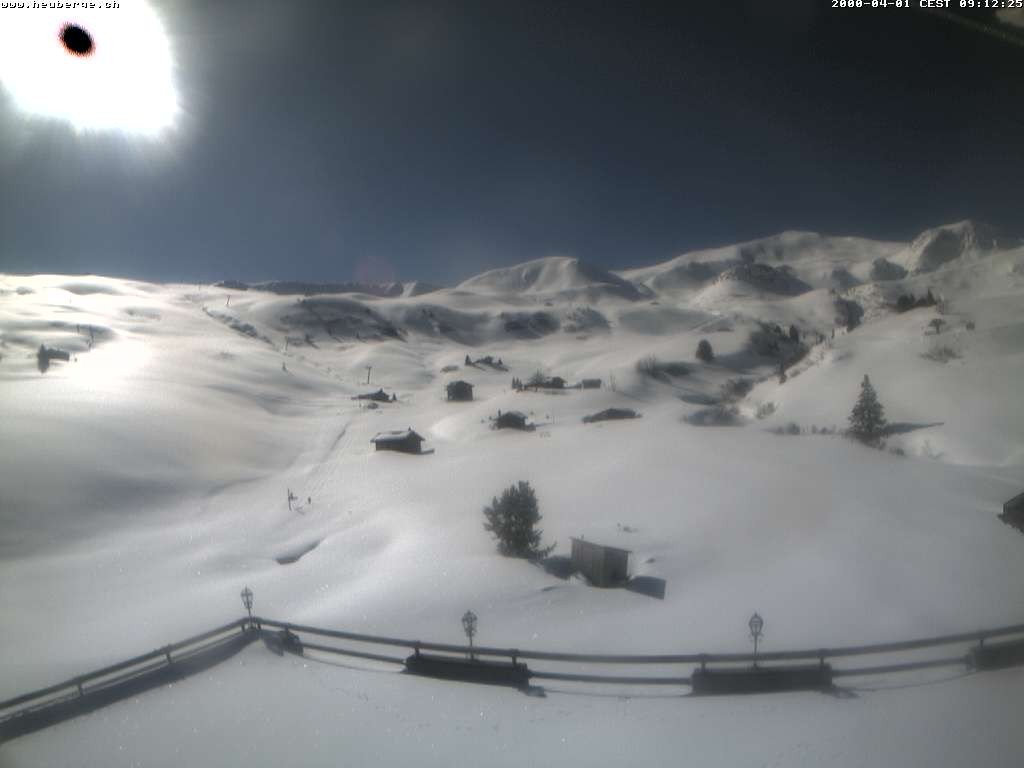 Archived image Webcam Restaurant Heuberge