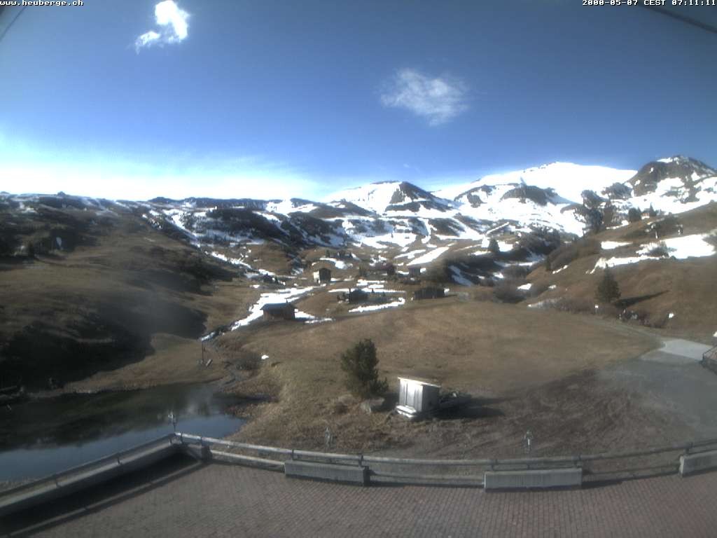 Archived image Webcam Restaurant Heuberge