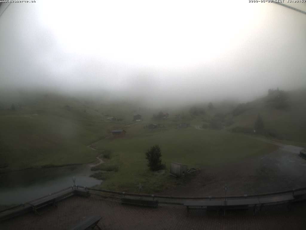 Archived image Webcam Restaurant Heuberge