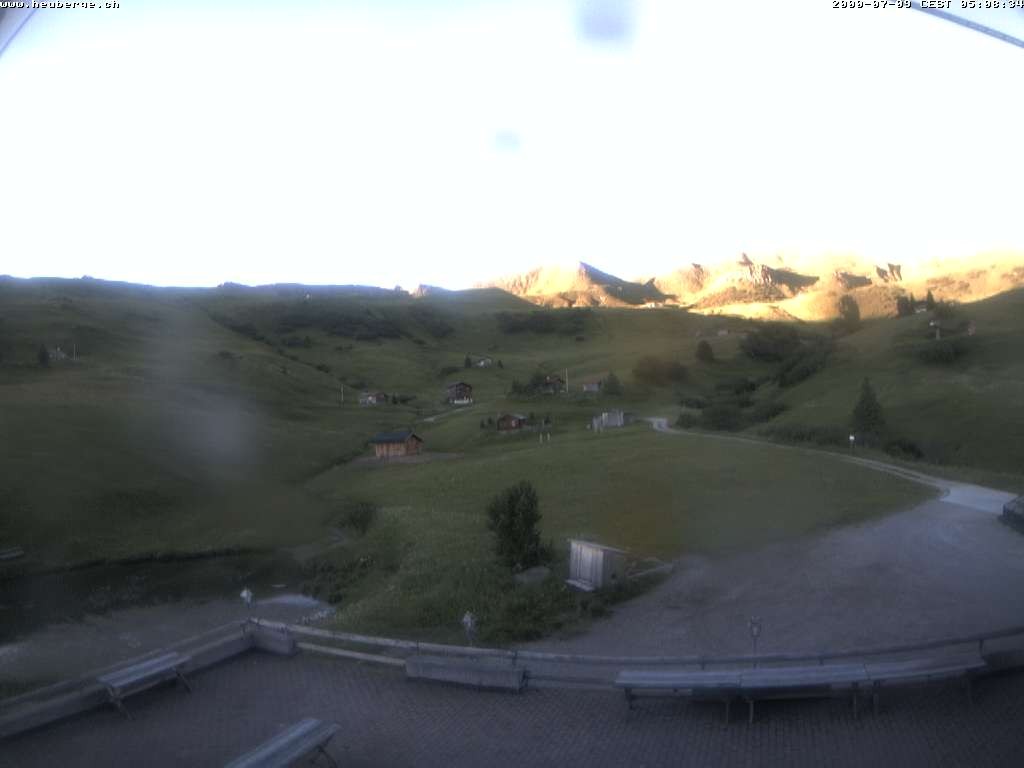 Archiv Foto Webcam Berghaus Heuberge