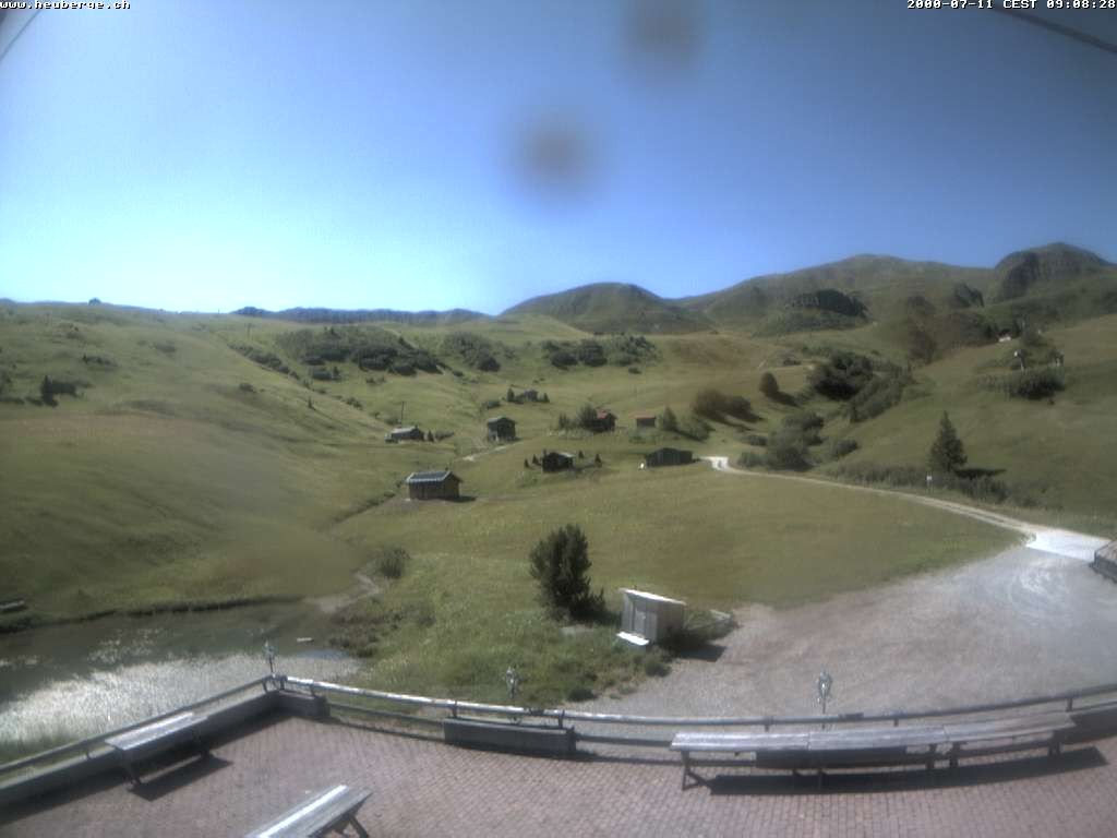 Archived image Webcam Restaurant Heuberge