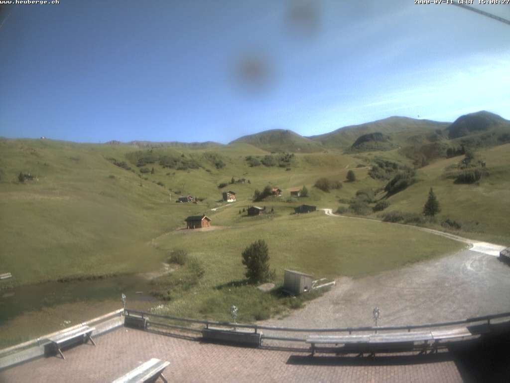 Archived image Webcam Restaurant Heuberge