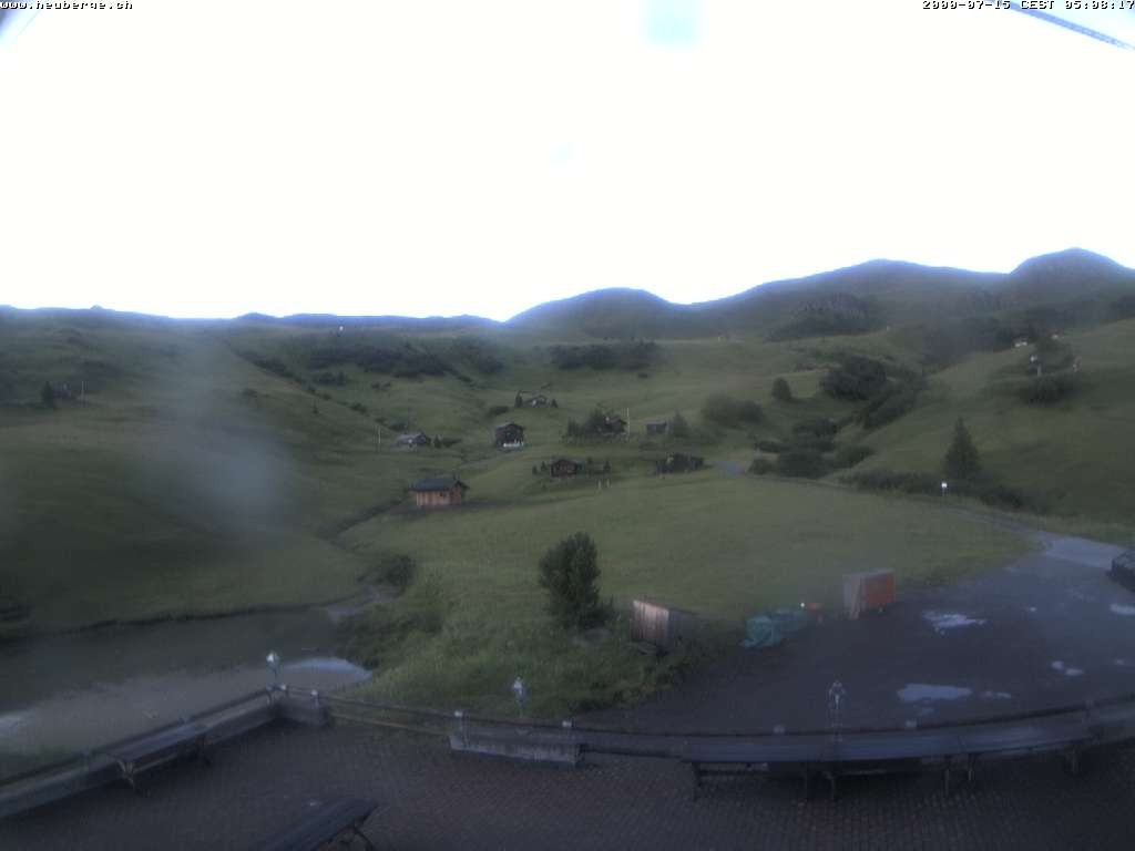 Archived image Webcam Restaurant Heuberge