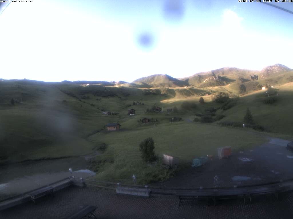 Archived image Webcam Restaurant Heuberge