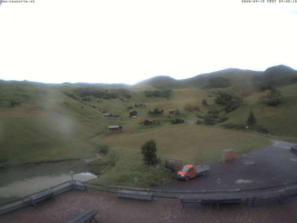 Archived image Webcam Restaurant Heuberge