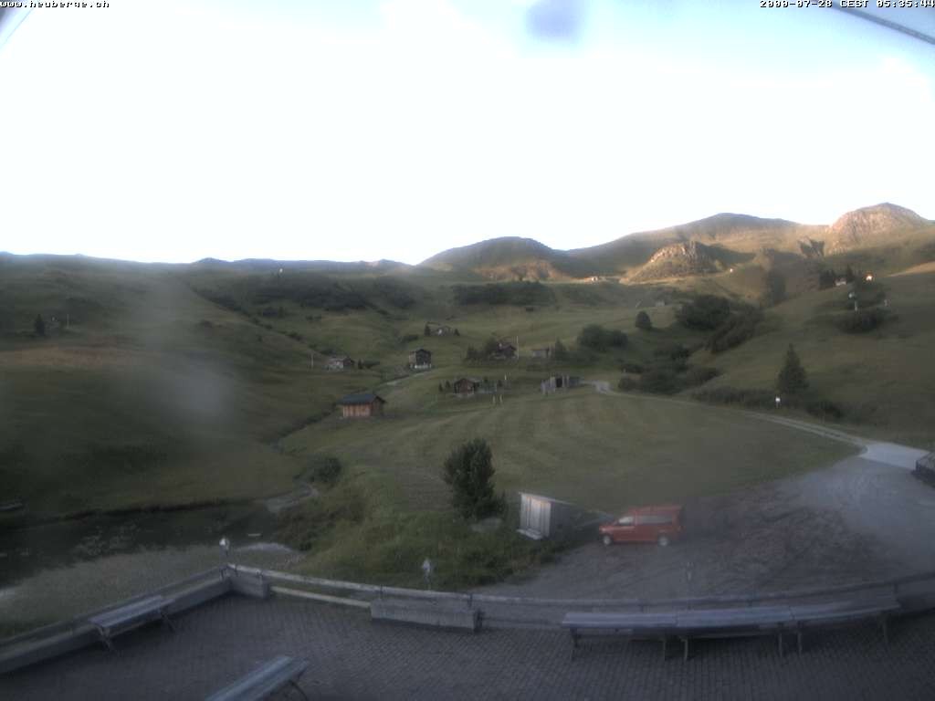 Archived image Webcam Restaurant Heuberge