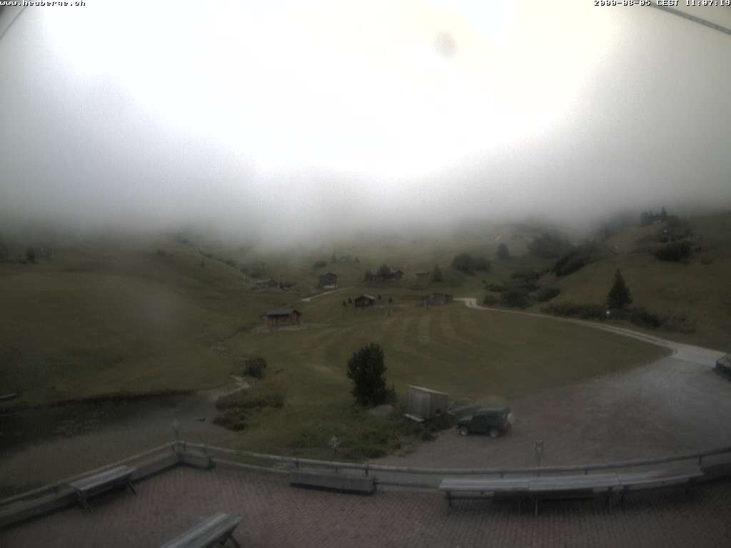 Archived image Webcam Restaurant Heuberge